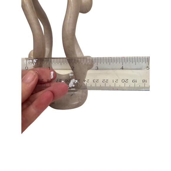 Soapstone Sculpture from Kenya Helping Hands 5.5"T x 3"W - Picture 8 of 8